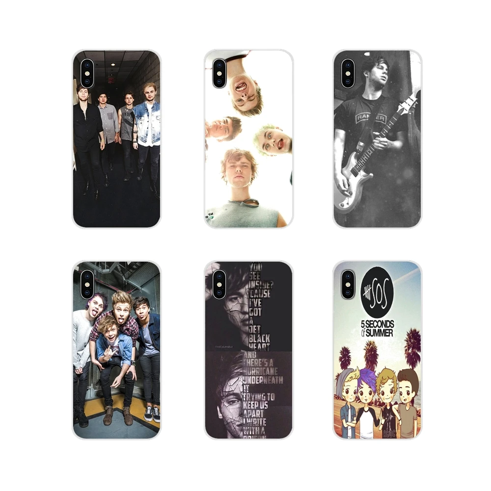 Чехол для сотового телефона Luke Hemmings 5 секунд лета 5sos Xiaomi Mi4 Mi5 Mi5S Mi6 Mi A1 A2 A3 5X 6X 8 CC 9 T