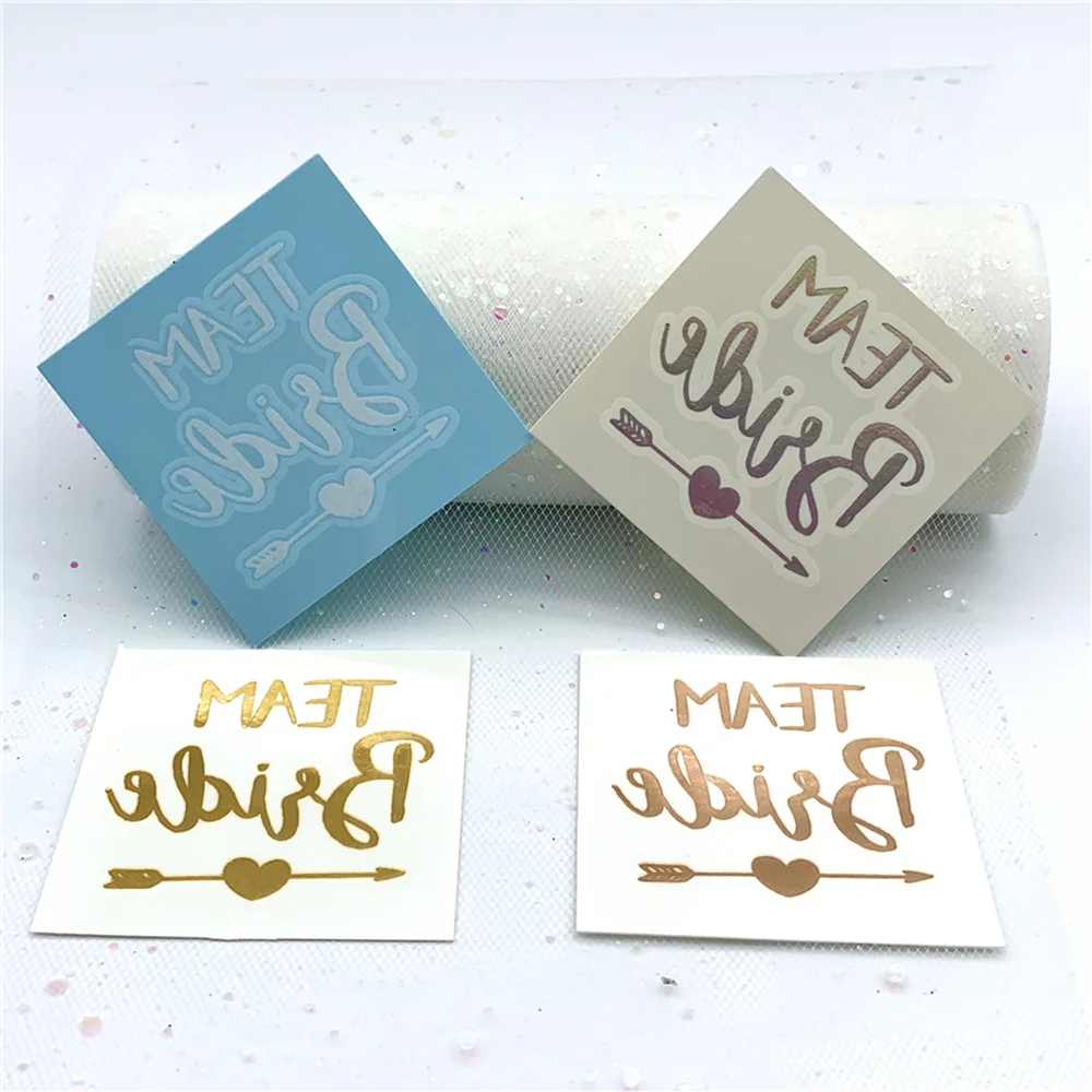 10 шт. временные тату наклейки для невесты|Украшения своими руками вечеринки| |