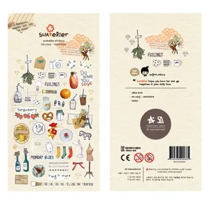 Домашний интерьер Мультяшные Декоративные Канцелярские наклейки Скрапбукинг DIY дневник альбом Стик этикетка