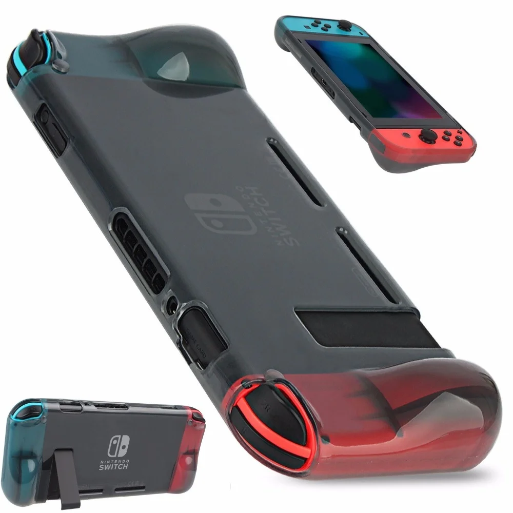 

Vogek Silicone Anti-drop Case For Nintendo Switch TPU Shockproof Protection Cover Game Protection Shell Switch Accessories