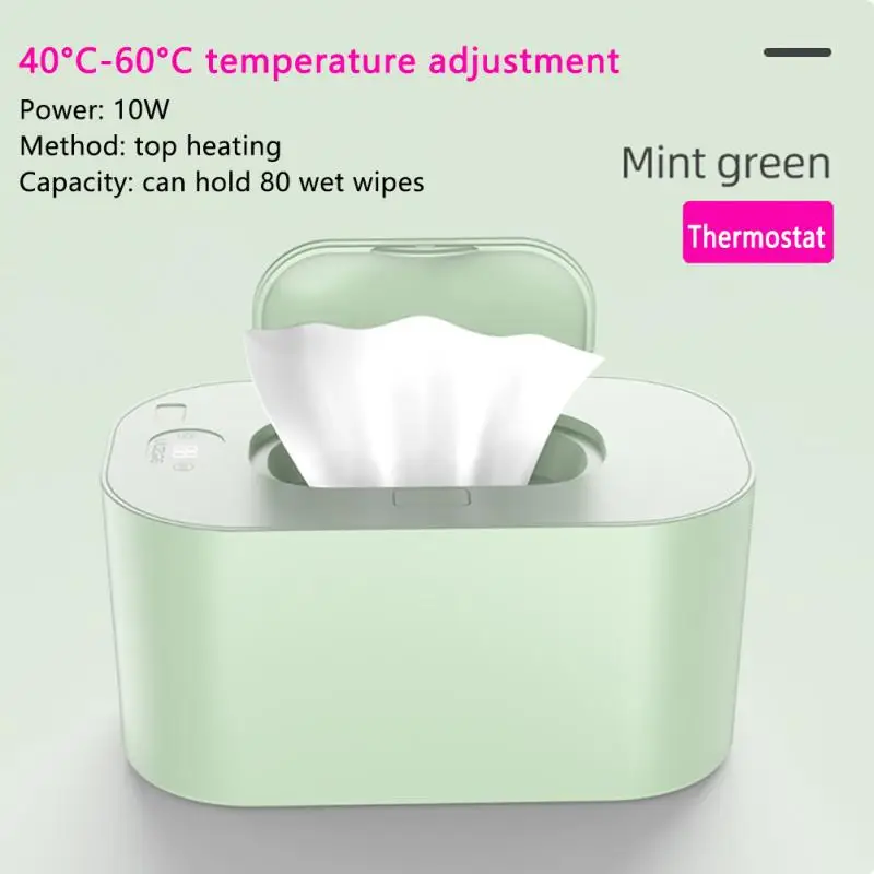 

New Baby Wipes Heaters Thermostat Heating Box Household Portable Wet Tissue Heating Machine Box Insulation Heat For Baby Wipes