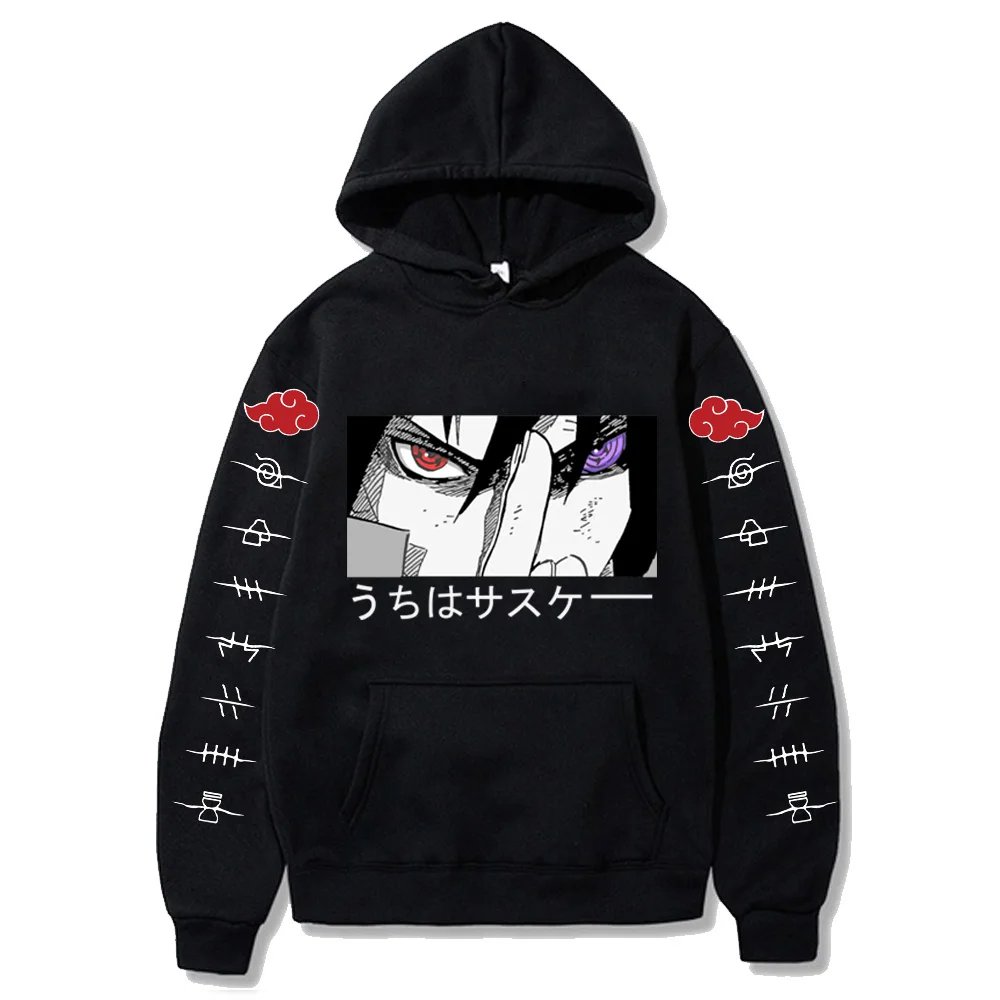 

Cool Anime Harajuku Men Female Hoodies Anime Eyes Men's Fashion Hoodie Loog Sleeve Autumn Streetwear Casual Sweatshirts