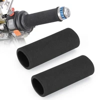 motorcycle handle cover slip on foam anti vibration soft comfort handlebar grip cover bike parts grips cover motor supplies 2pcs