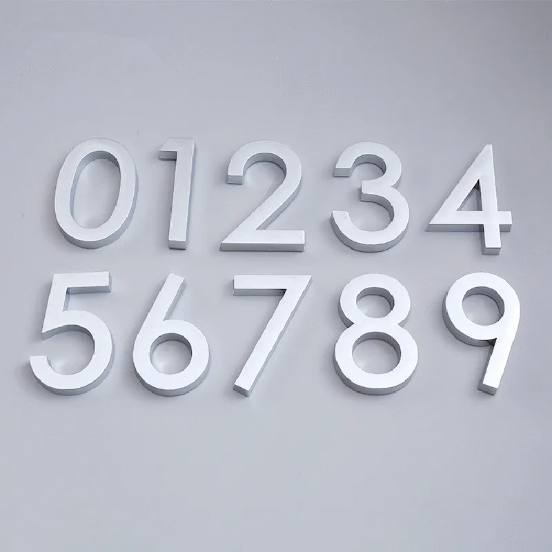 70 мм номер дома буквы большая современная дверь Алфавит открытый