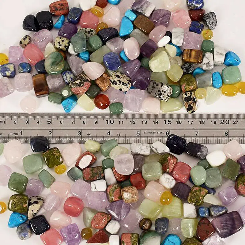 50 г натуральные пальмовые камни сверкающие с кристаллами из кварца Исцеляющие