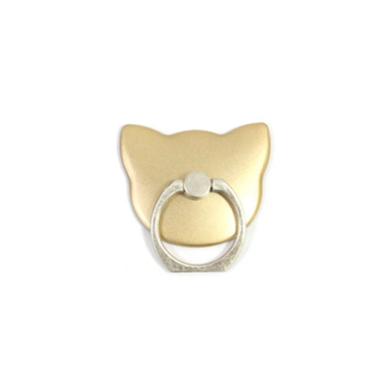 Golden-cat Кольцо для мобильного телефона, подставка, кольцо-держатель для iPhone, huawei, Xiaomi, кольцо для мобильного телефона, подставка для смартфона - Цвет: Golden-cat