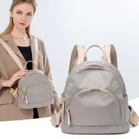 2021 summer oxford cloth backpack female students easy to build large capacity leisure womens school bag kawaii travel small