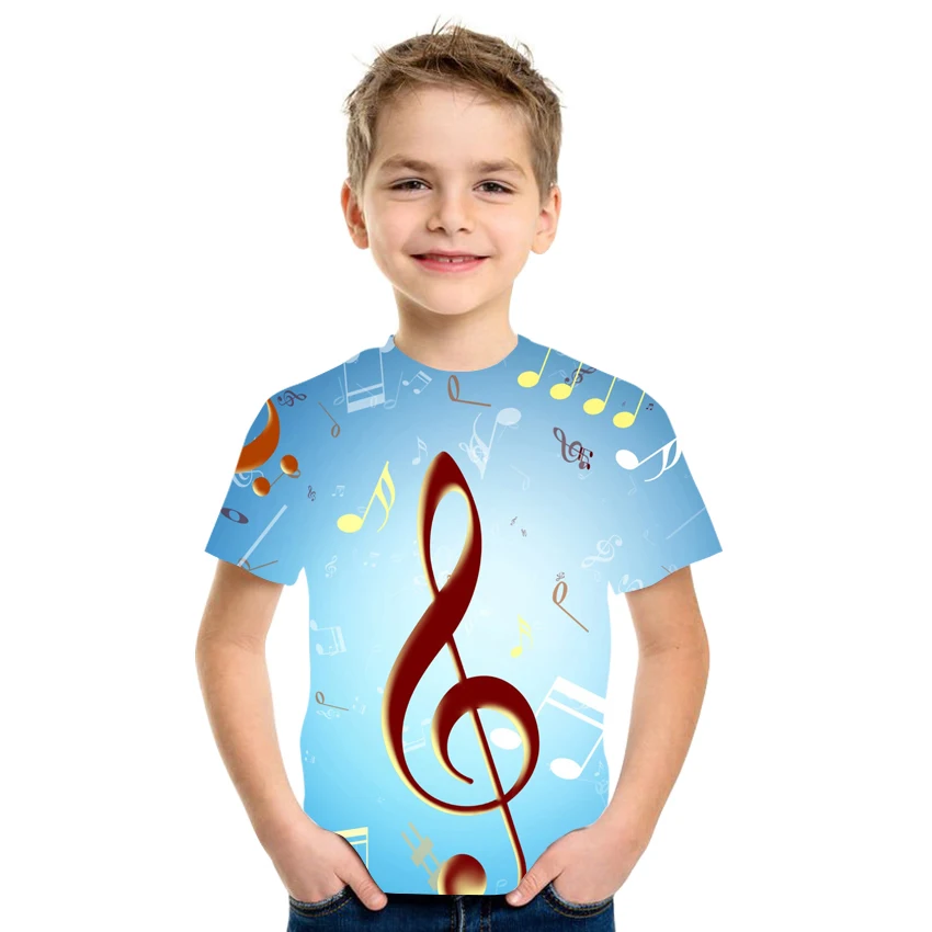 

Summer High-quality Orangutan 3d Children's Casual T-shirt Fashion Street Boy And Girl Clothing 4t-16t