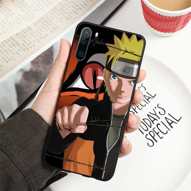 

hot anime Naruto Sasuke Phone Case For Huawei P20 P30 P40 lite Pro P Smart 2019
