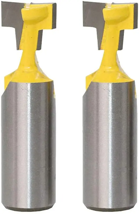 

Т-образное сверло для фрезерного станка, болт с шестигранным хвостовиком 1/2 дюйма, диаметр резки 1/2*1/2 дюйма, 2 шт. в упаковке, желтый