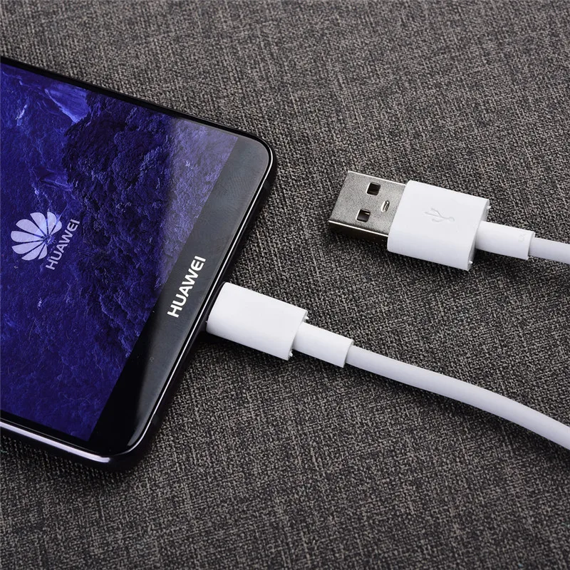 Оригинальный кабель Micro USB Type-c для зарядки и передачи данных 100 см Huawei P20 lite P30 P10 pro P7
