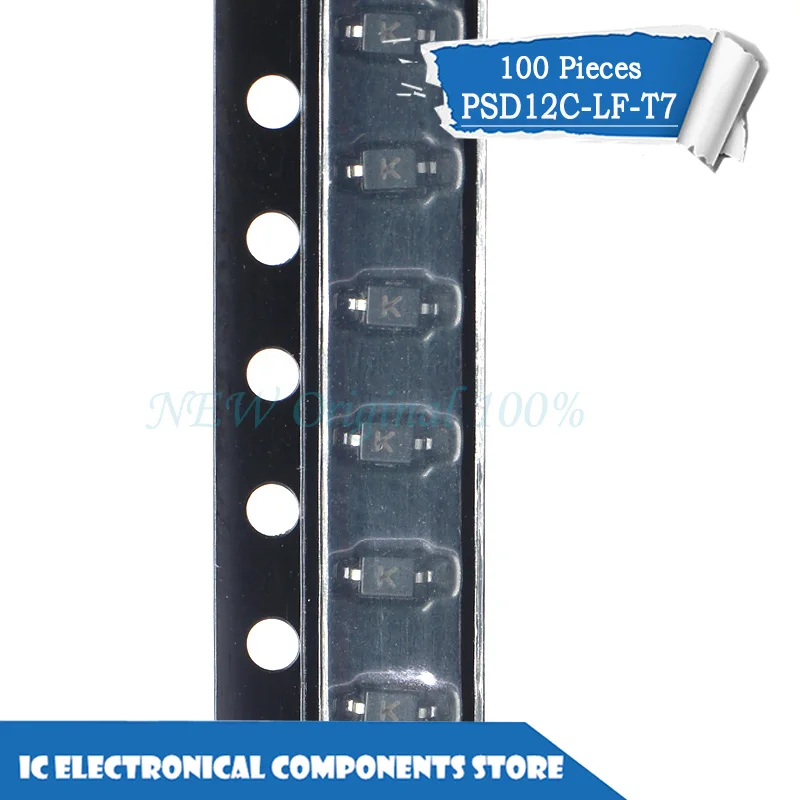 

New original PSD12C-LF-T7 PSD12C-LF PSD12C SOD-323 100pcs/lot