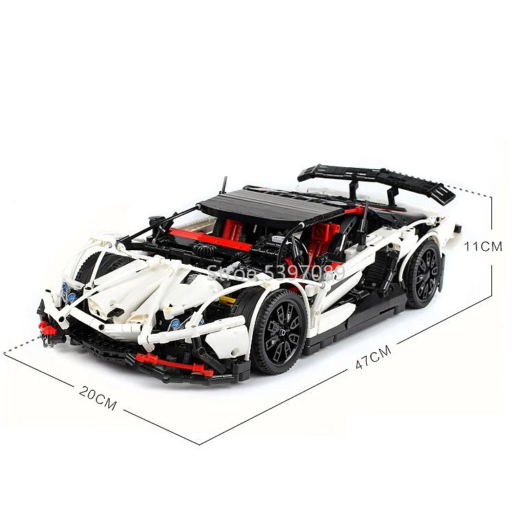 23006 в наличии строительные блоки кирпичи Lamborghinis Aventadors LP720-4 Pirellis супер автомобиль