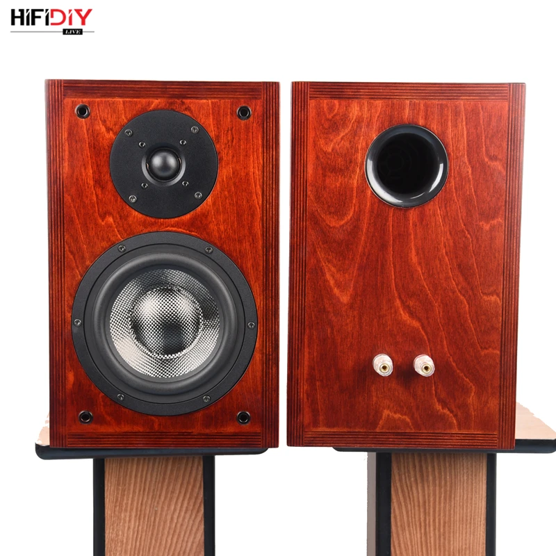 HIFIDIY живой стерео Hi-Fi динамик 6.5in DIY все дерево береза fever книжный шкаф 2 0 пассивный