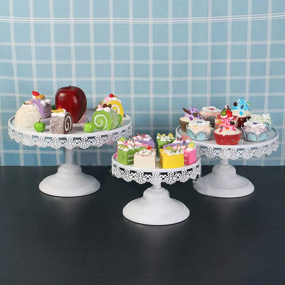 Тарелка для торта украшения вращающийся против скольжения круглая подставка с