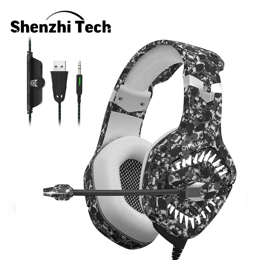 

2020 Wired Gaming Headset PS4 Headphone Over Ear with Mic 7.1 Surround Sound Stereo Noise Cancelling Headset for Computer