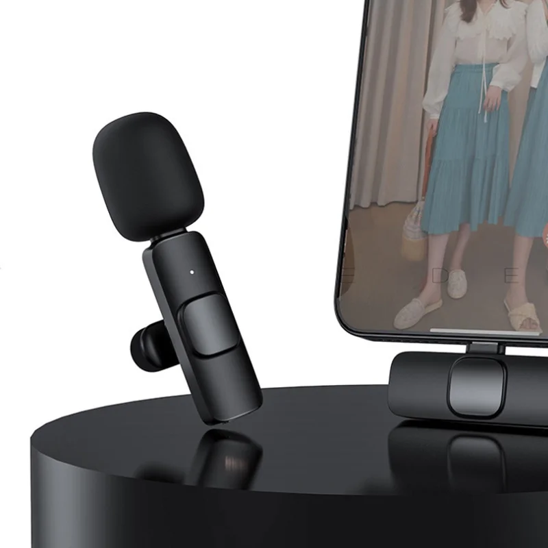 wireless clip microphone network red live broadcast microphone small tiktok reception wheat free global shipping