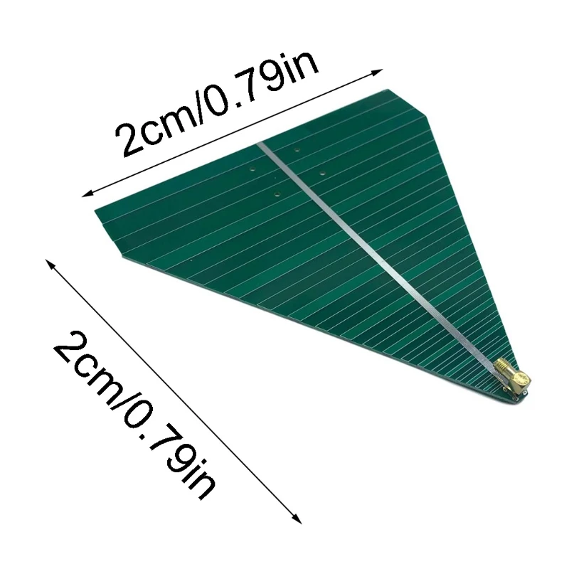 

Periodic Antenna 600-6000MHz UWB Ultra Wide Band Printed Circuit Board 50W for DIY Self-made Experiment