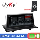 Автомобильная стереосистема UYKY, мультимедийная радиостанция для BMW X3, E83, 2004, 2005, 2006, GPS-навигация, автомобильная стереосистема с экраном, радиостанция