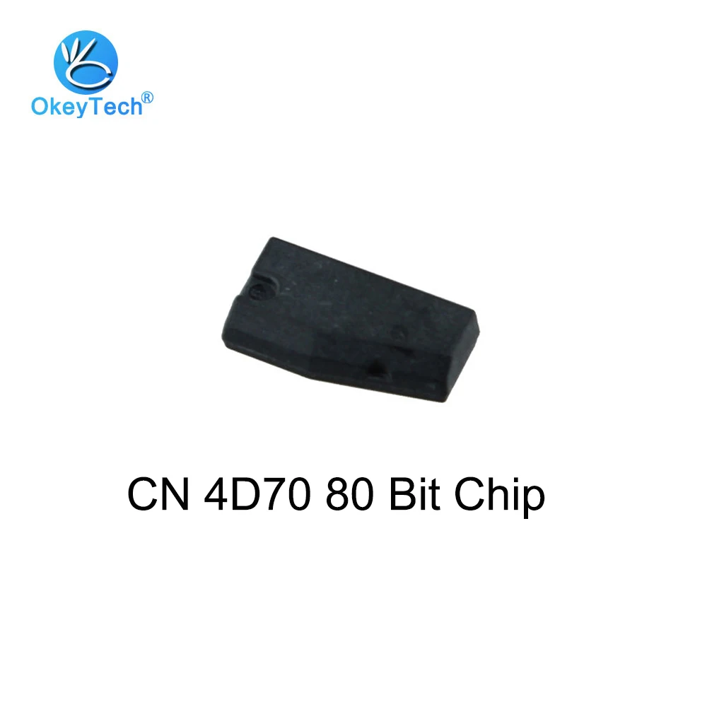 OkeyTech транспондер углеродный CN4D70 80bit Автомобильный ключ G чип для Toyota Avensis Corolla Chr Rav 4 Авто брелок дистанционного управления аксессуары для ключей