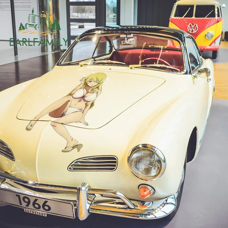 EARLFAMILY 43 см x 26 1 Для сломанного лезвия Sigyn Erster аниме большие автомобильные наклейки