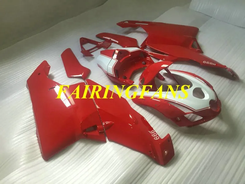 Литьевая форма Обтекатели кузова для DUCATI 749 999 03 04 ducati 2003 2004 ABS Горячий красный