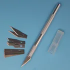 Ручной изготовление модельного ряда и штихель типа нож для разрезания бумаги стикер для телефона kedao арт хирургии пластиковые Обрезной нож Лезвие Ручка ножа