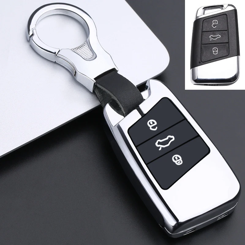 

Car key Cover Case For Volkswagen B8 Key Case 2020 New Maiteng B7 Passat CC Car Key Case