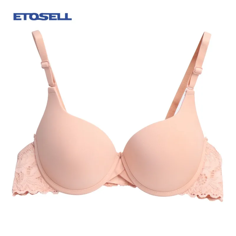 Модный женский бюстгальтер пуш ап большой размер кружевной регулируемый