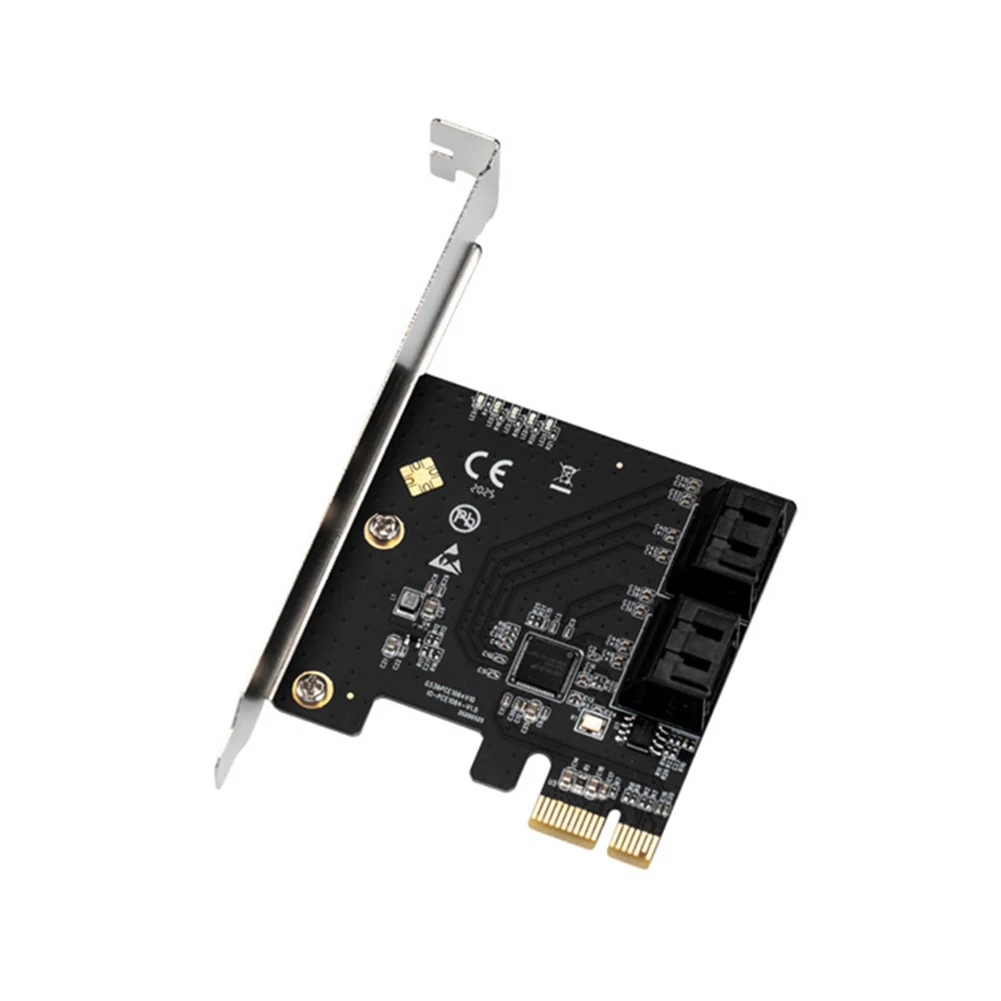 

Адаптер SATA PCIe 6 Гбит/с, 4 порта SATA III версия 3,0 на PCI Express 3,0 X1, плата расширения контроллера