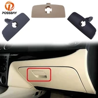 possbay car inner storage glove box handle cover lid lock with hole for vw passat b5 blackgraybeige glove box lock lid handle