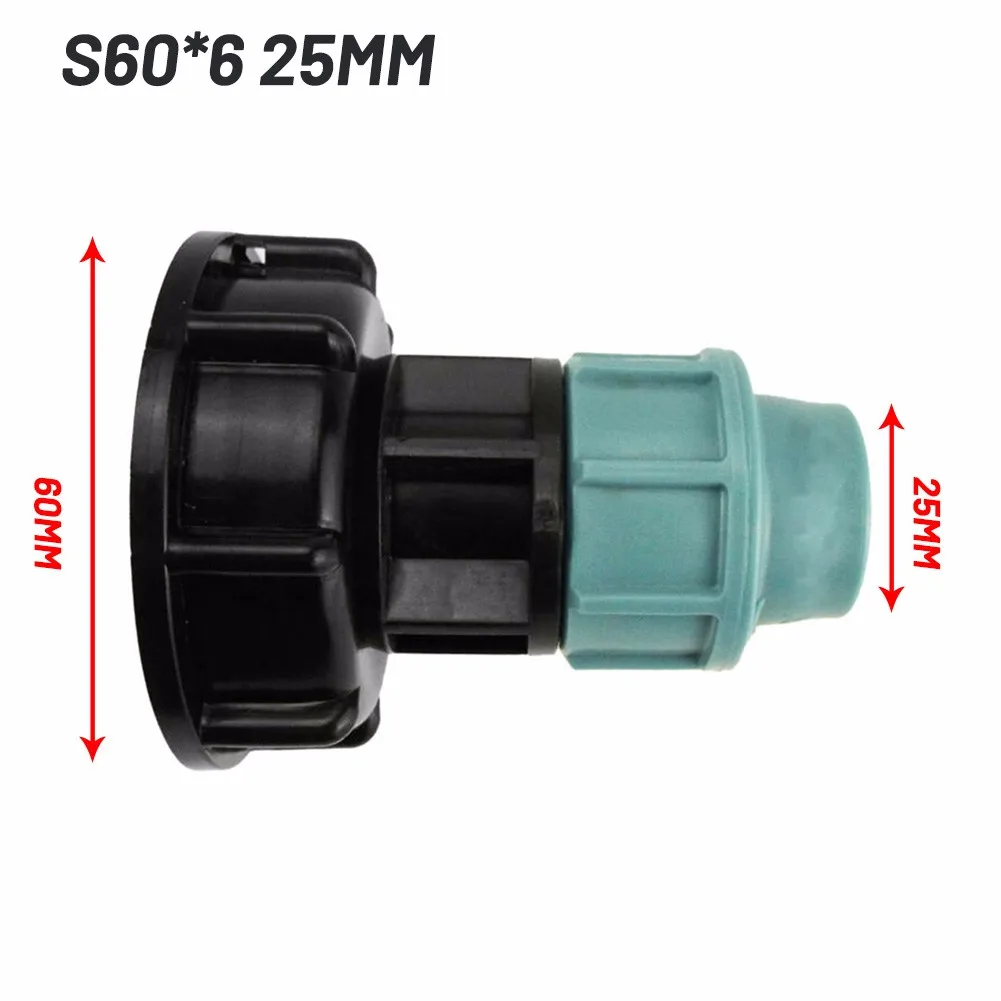 

S60X6 To MDPE IBC Tank Adapter Straight Tank Adapter To MDPE Container DIY