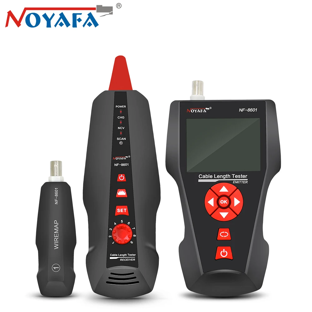Noyafa NF-488/NF-8209/NF-8601S/NF-8601W сетевой Кабельный тестер/трекер RJ45 Lan тестер с портом POE Wire