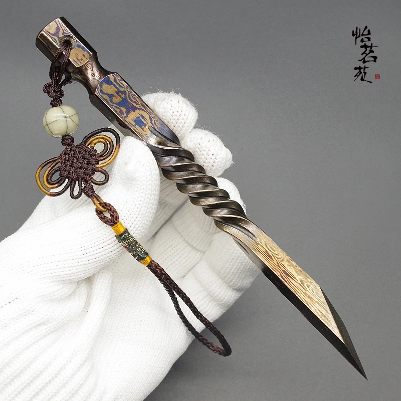 

Нержавеющая сталь ножницы для чая ручной работы в китайском стиле; Высокие Класс чайный сервиз аксессуары ножницы для чая Te Verde Чино Кухня у...