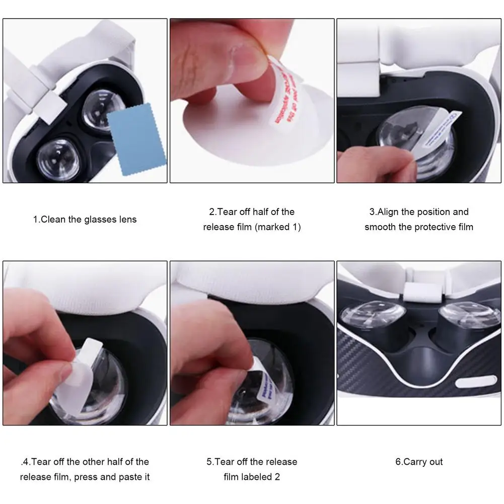 Пленка с защитой от сисветильник пленка для объектива VR защита пота Oculus Quest 2
