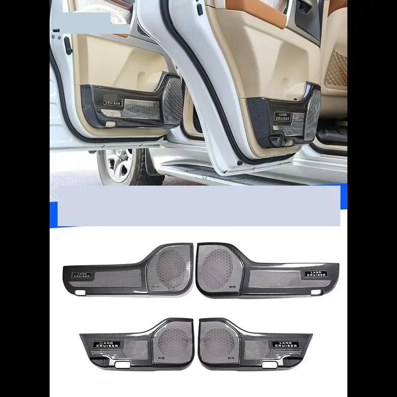 

Oto Aksesuar Pegatina Coche Automotive Sticker Interior Car Accessories Auto Door Horn FOR Lexus LX Toyota Land Cruiser series