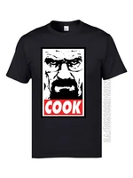free shipping breaking bad heisenberg figure t shirts cook mens summer cool design fahsion tops tees black great t shirts new