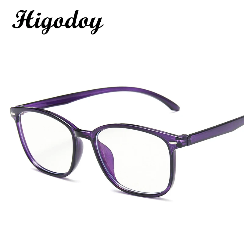 Мужская и женская оправа для очков Higodoy винтажная прозрачная в стиле ретро с