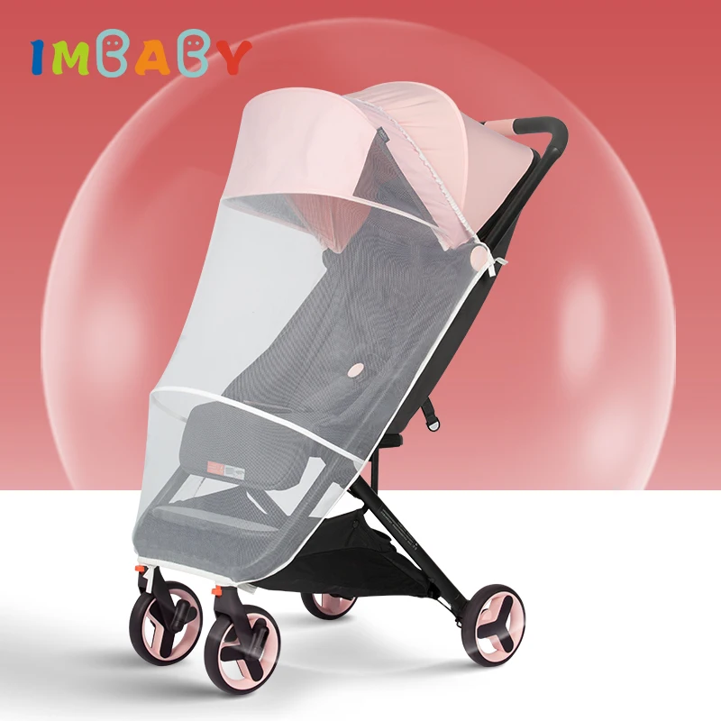 IMBABY Baby Stroller Accessories For Mosquito Net Baby+Full-Cover Windproof Waterproof+Stroller Front Armrest U-Shaped Handrail