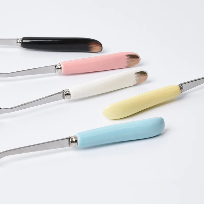 

Ceramic Swan Fruit Base Holder Forks Spoons Set Dinnerware Stainless Steel Salad Dessert Forks Coffee Spoon Cake Tableware