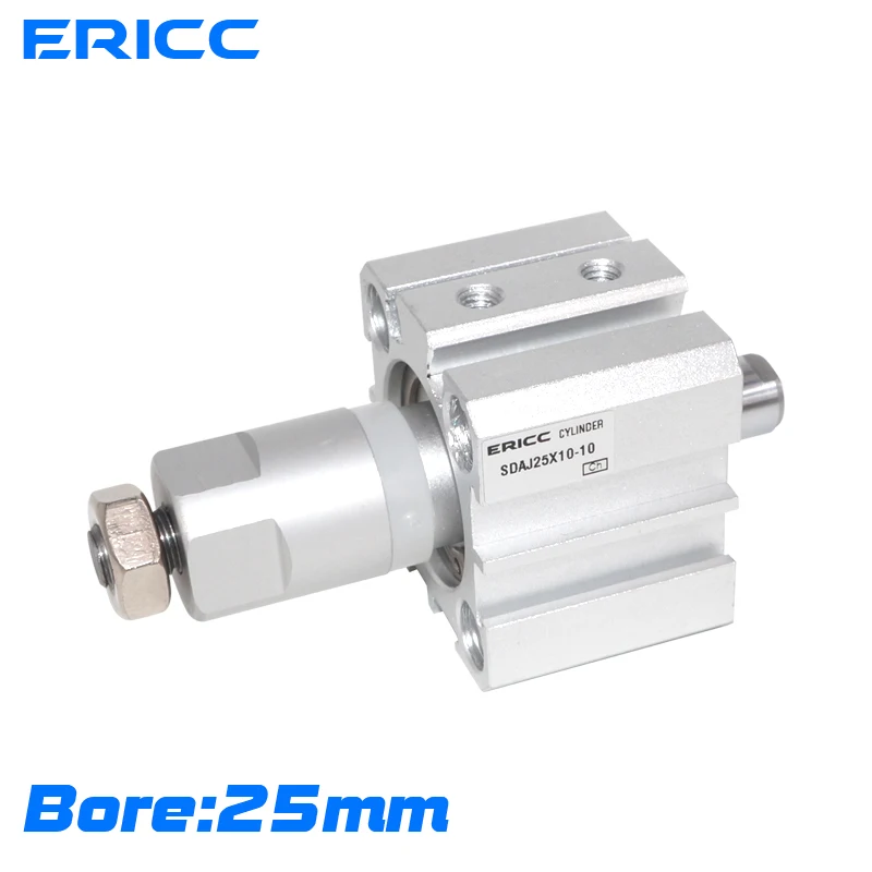 

Регулируемый цилиндр Компактный цилиндр Регулируемый ход SDAJ25 x50x25x100x150x125x200-50-30-20-10-S-B