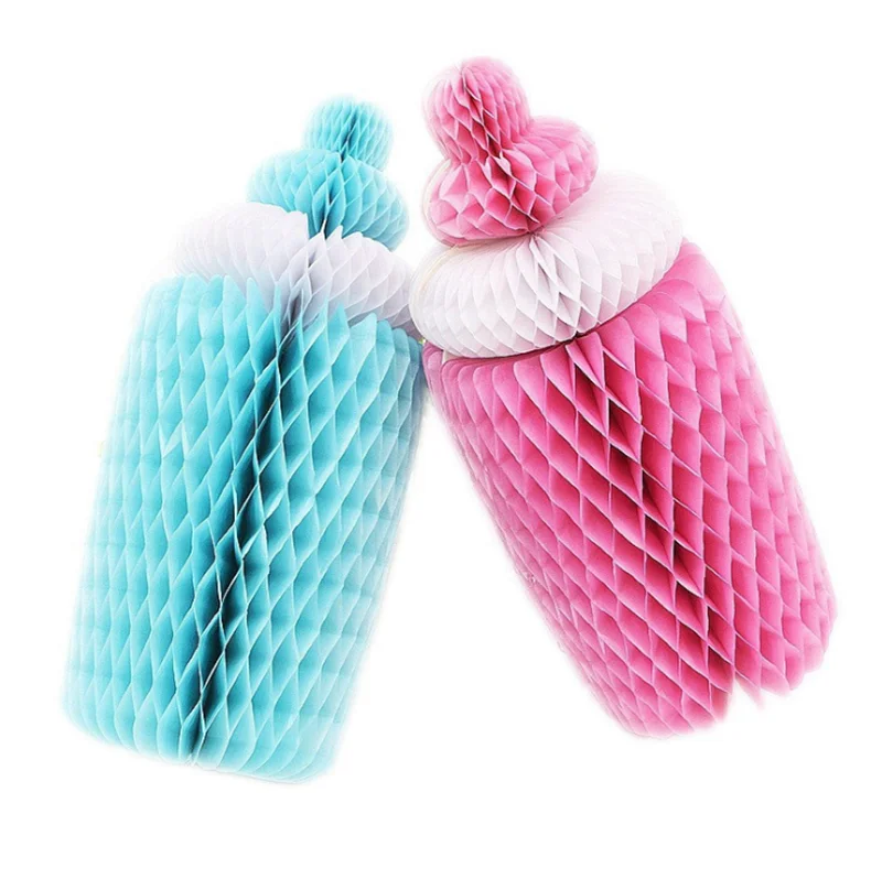 1 шт. детский душ вечерние украшения для дня рождения Детские бутылки бумажные