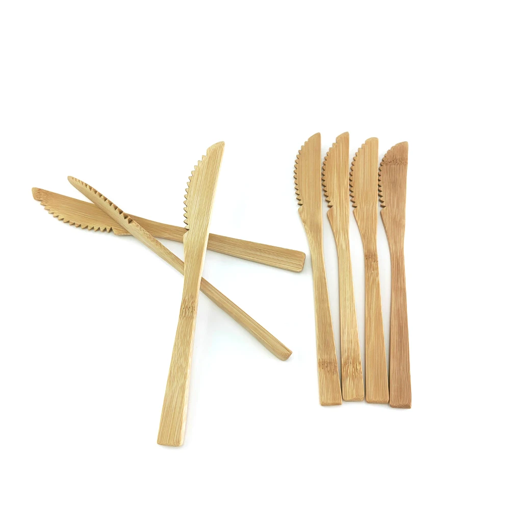 Набор бамбуковой посуды комплект японских столовых приборов с тканевым мешком