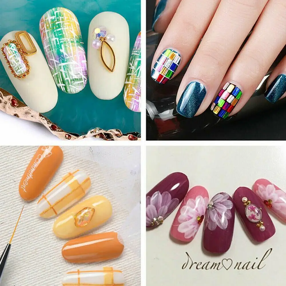 

Dipping Powder Set French White Nude Dip Nail Powder For Manicure Pigment Decorations Art Nail Accessories Glitter T7I0