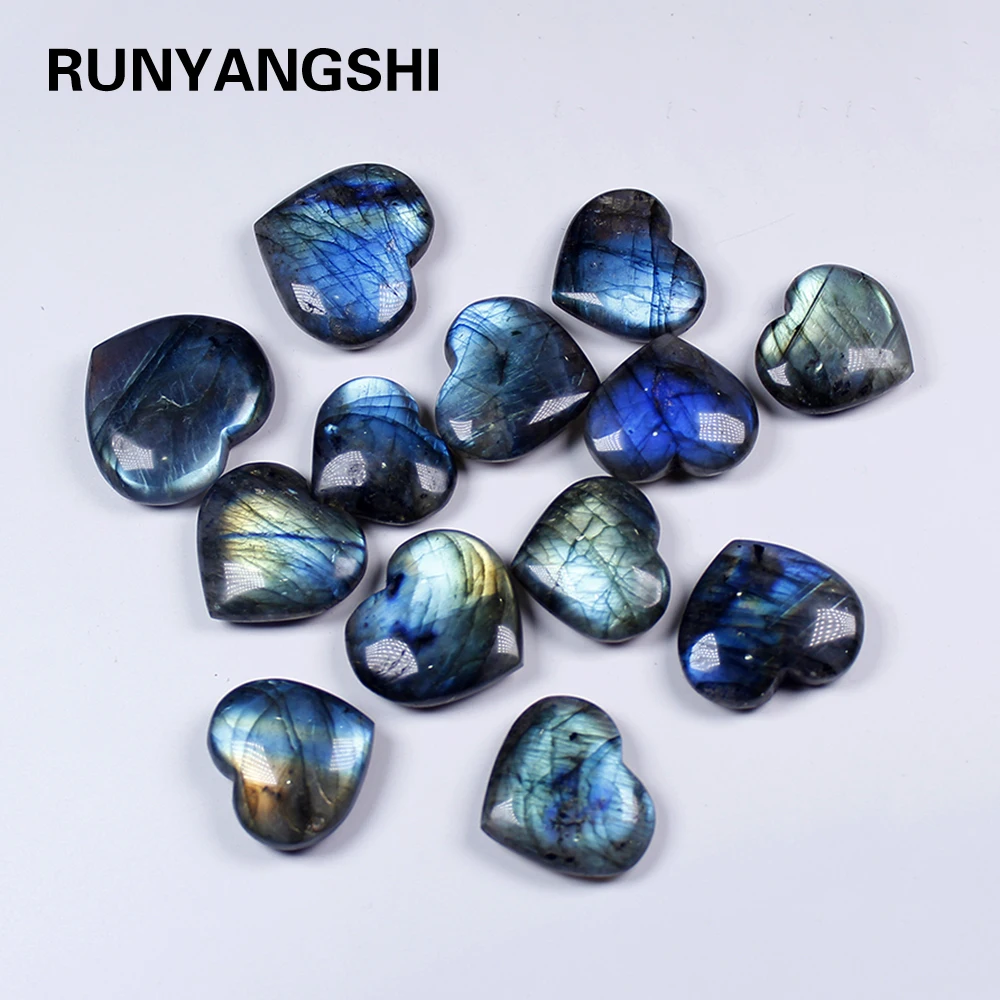 Runyangshi 1 шт. 30 мм натуральный фотоэлемент лабрадор кошка хрусталь резной ладонь