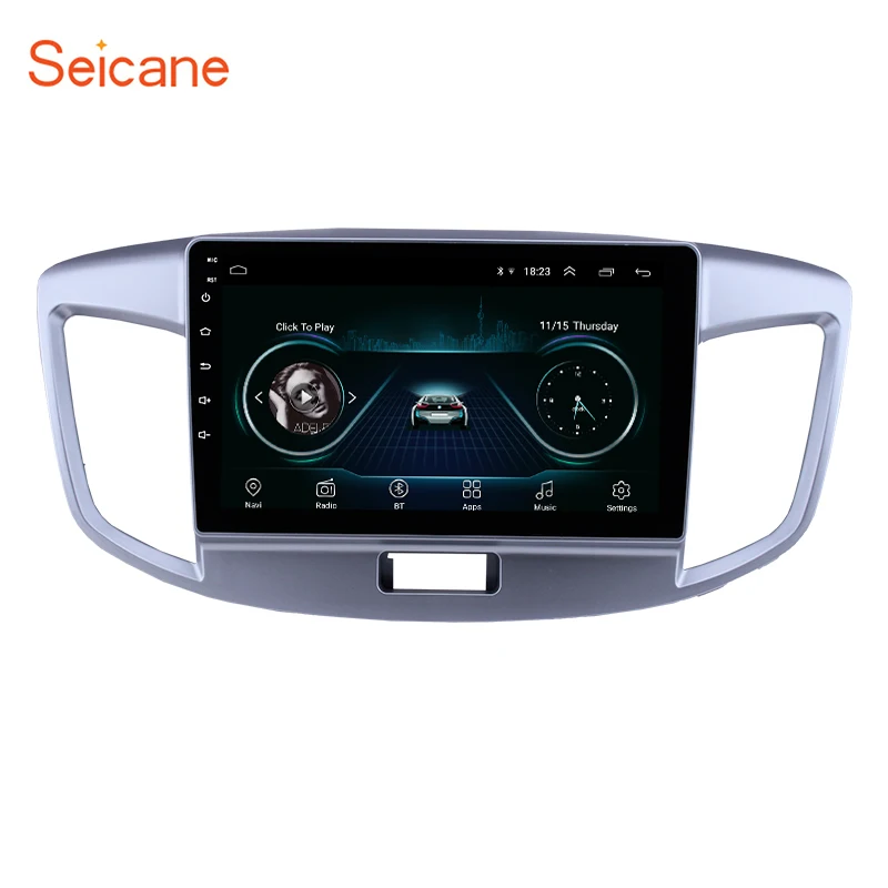 

Автомобильный мультимедийный плеер Seicane, 2DIN, 9 дюймов, Android 8,1, GPS, радио для 2015 Suzuki Wagon, поддержка камеры заднего вида, DVR TPMS OBD2