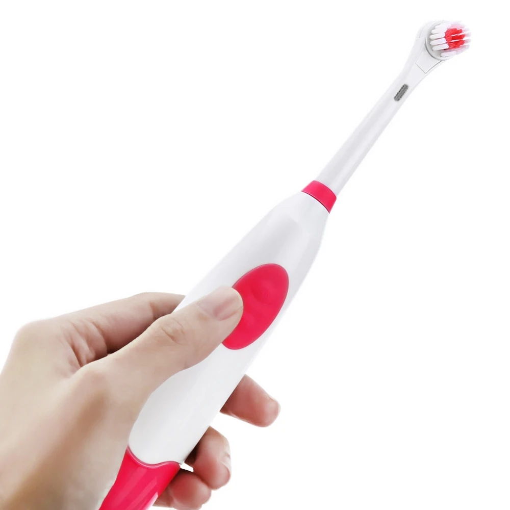 

Electric Toothbrush with 4 Brush Heads Oral Hygiene Dental Care Accessories