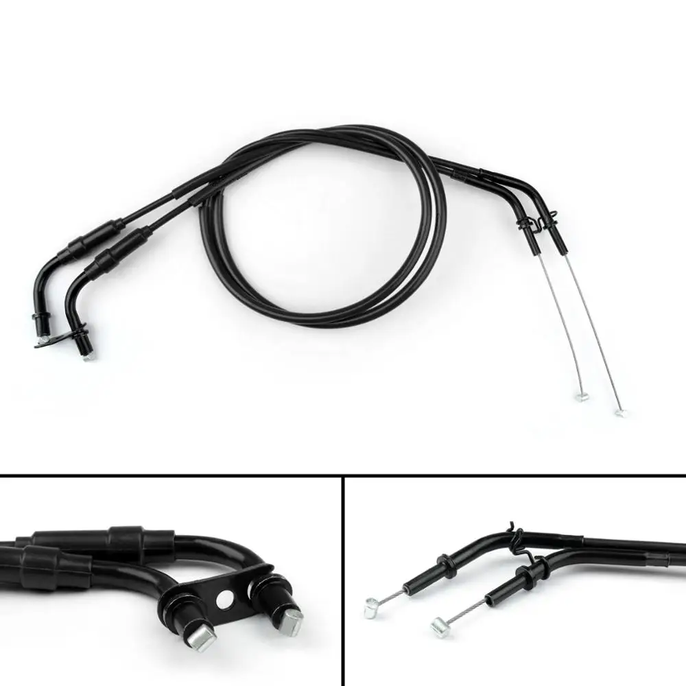 Artudatech Throttle Cable Push/Pull Wire Line Gas For Kawasaki Z1000 Z 1000 2014 2015 2016 Motorcycle Accessories Parts