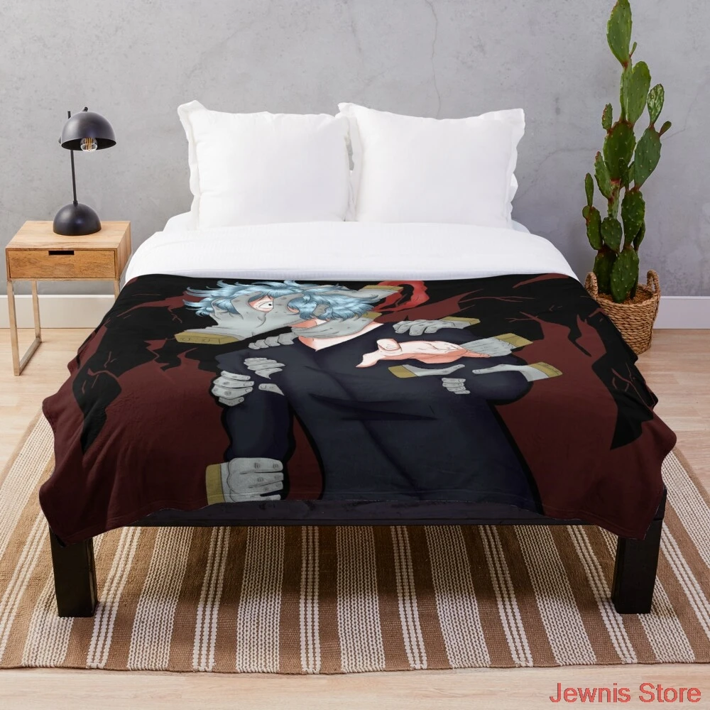 

Tomura Shigaraki Throw Blanket Bedspread Soft Throw Bed Sofa Cover For Kids Child Girls Boys Christmas Xmas Gift