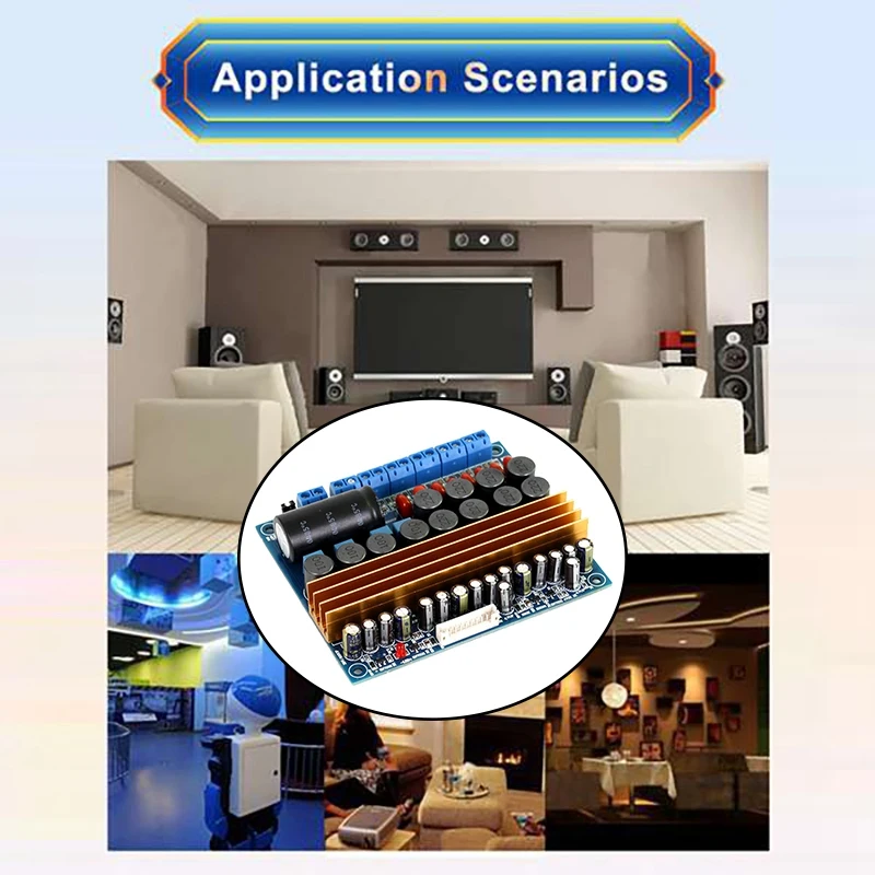 TPA3116 Digital Power Amplifier Board 100W+100W+4X50W High 5.1 Channel Class D Audio | Электроника